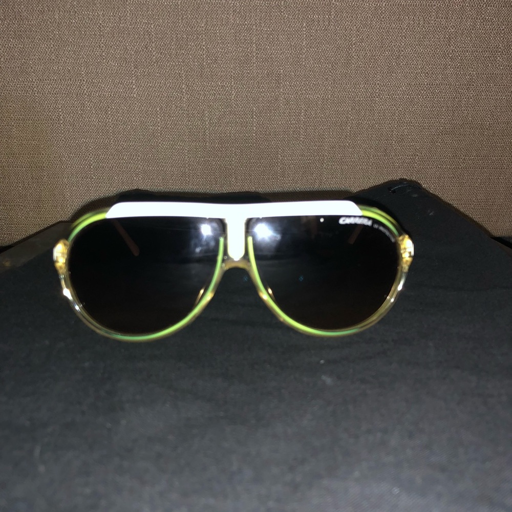 Women’s carrera New sunglasses lime/white/clear